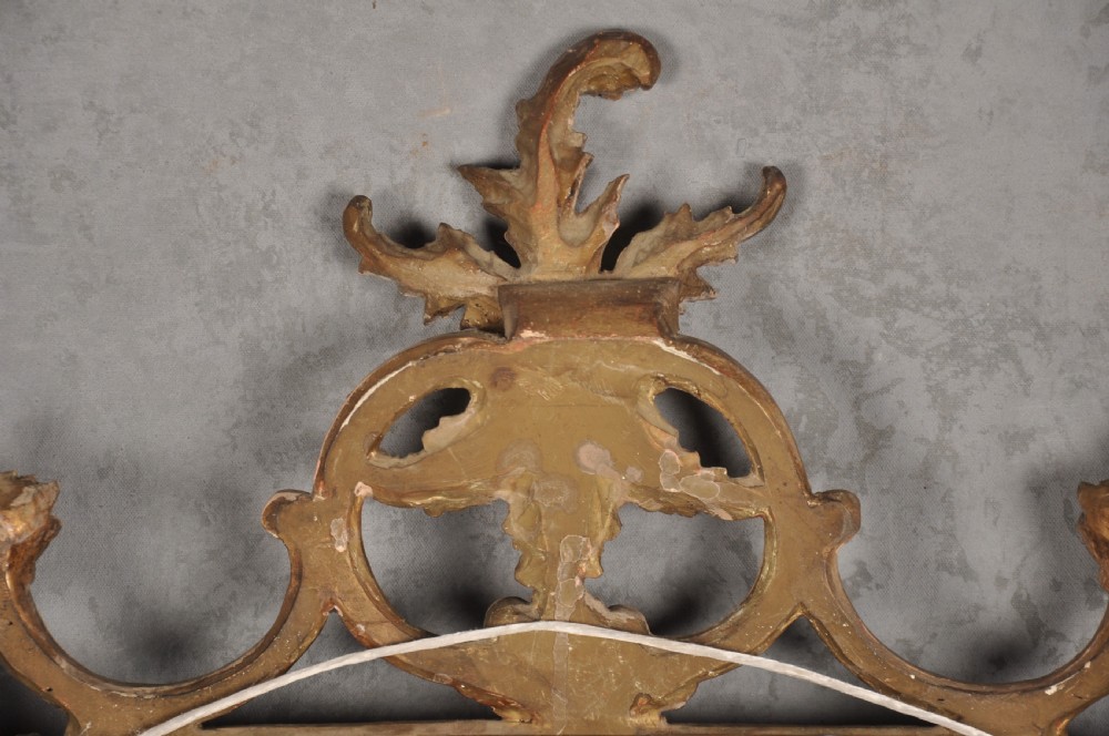 Chippendale Style Giltwood Mirror View IX