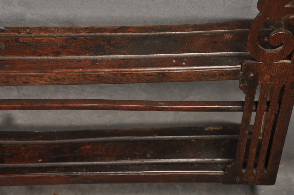 18th Century Oak Wall Rack  View VI