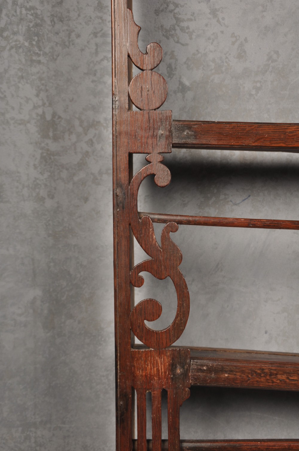 18th Century Oak Wall Rack  View VII