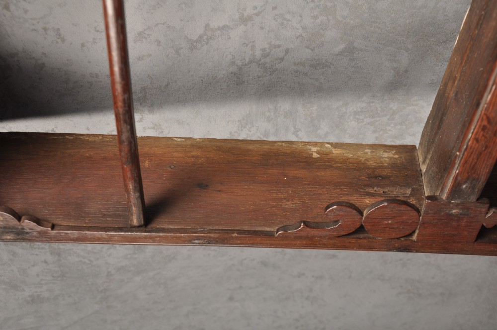 18th Century Oak Wall Rack  View VIII