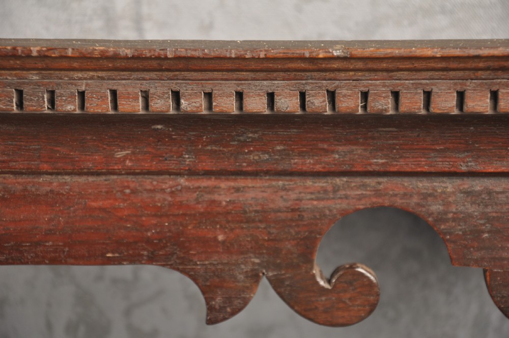 18th Century Oak Wall Rack  View XIII