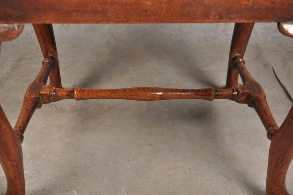 Fine Early 18th Century Walnut Stool View VIII