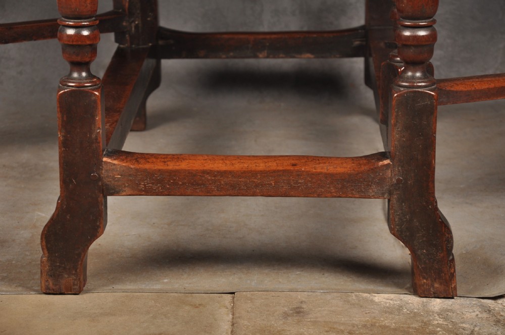 Rare 17th Century Yew Wood Gateleg Table  View VIII