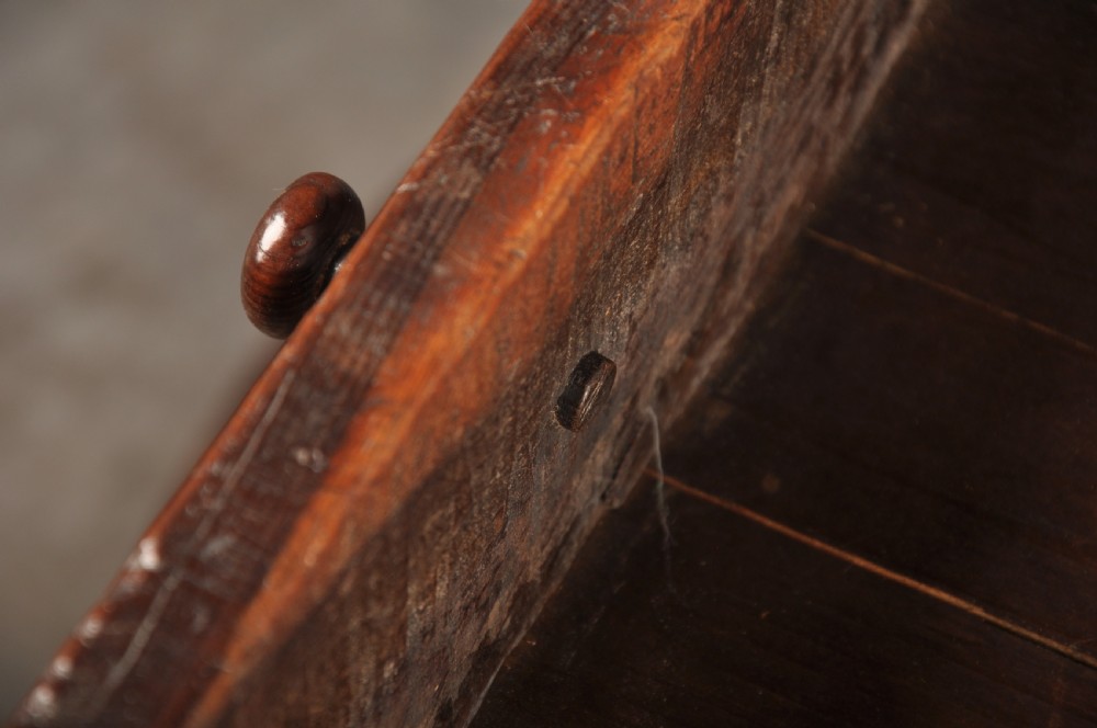 Rare 17th Century Yew Wood Gateleg Table  View XIII