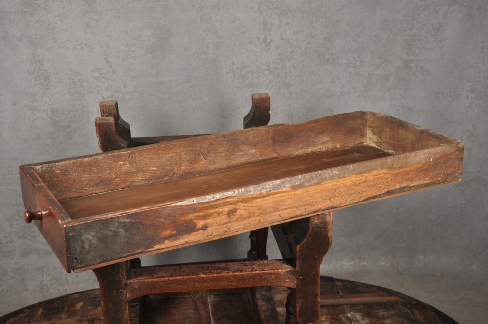Rare 17th Century Yew Wood Gateleg Table  View XIV