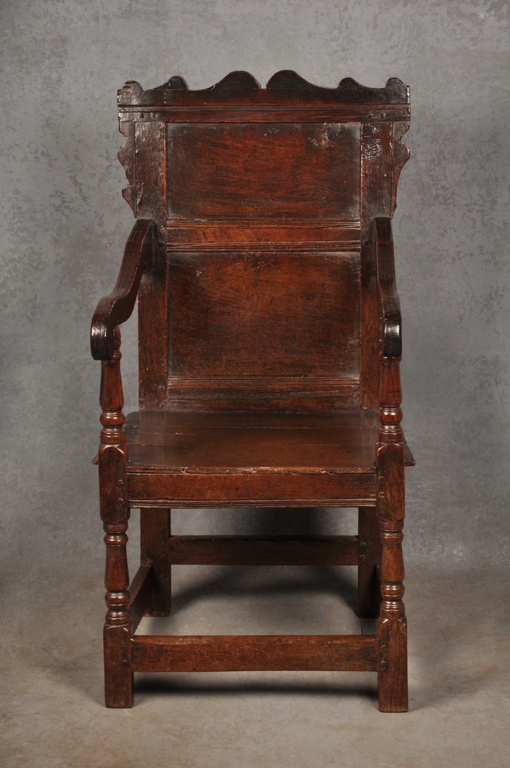 17th Century Oak Wainscot Chair