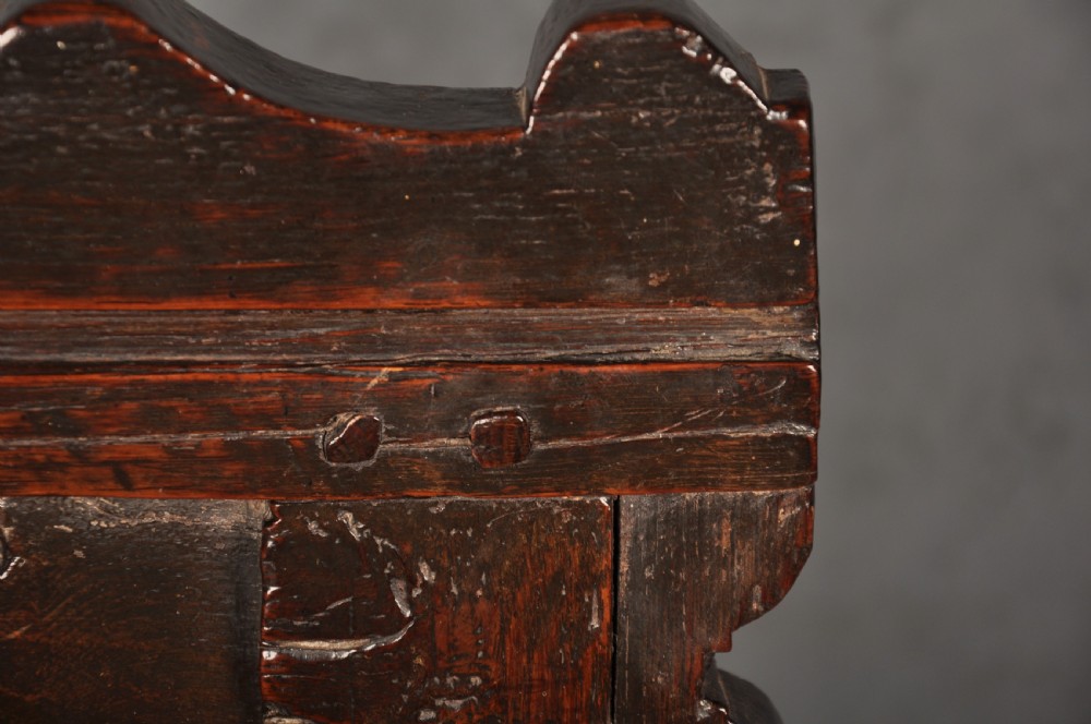 17th Century Oak Wainscot Chair View IV