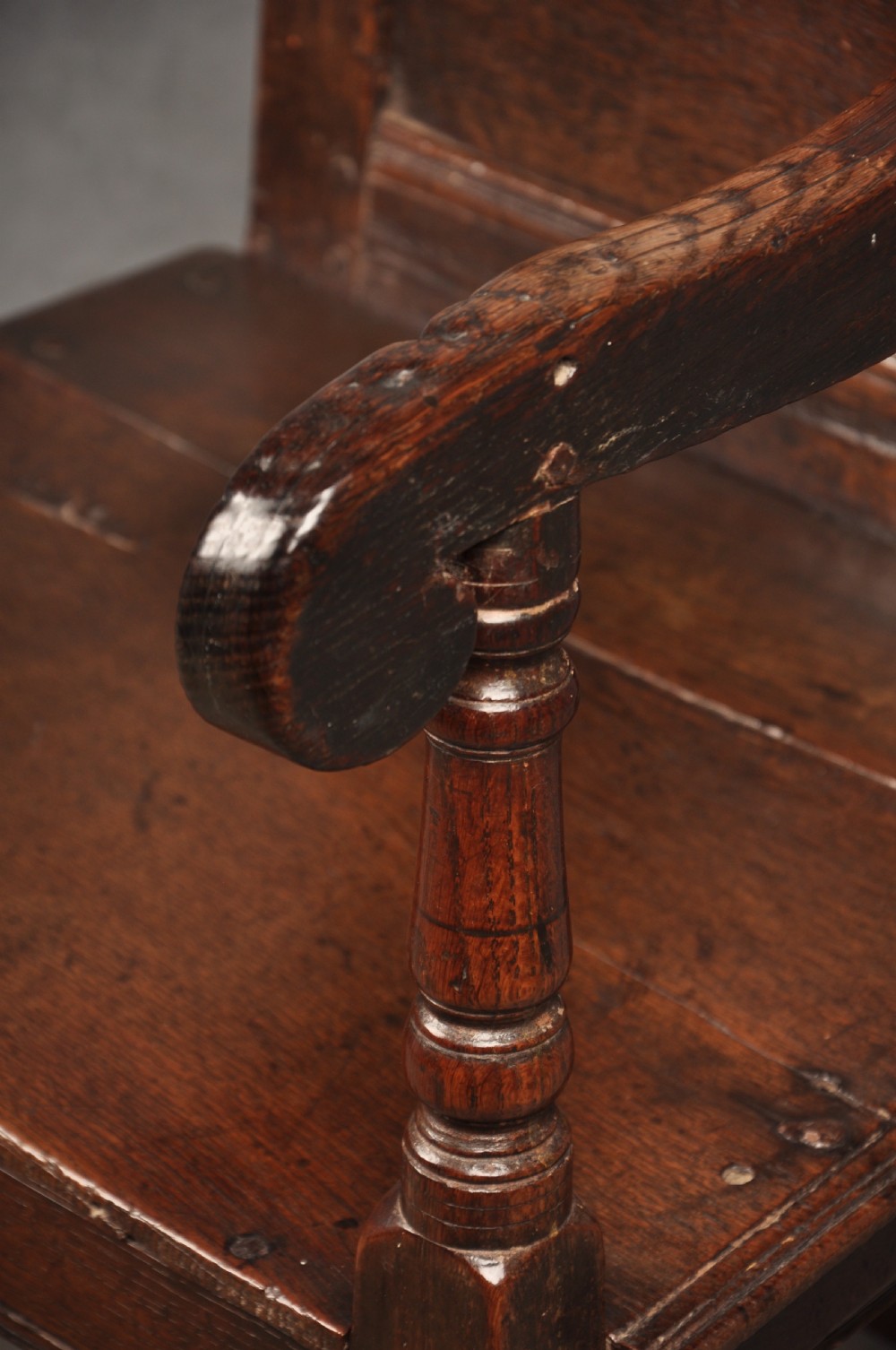 17th Century Oak Wainscot Chair View VI