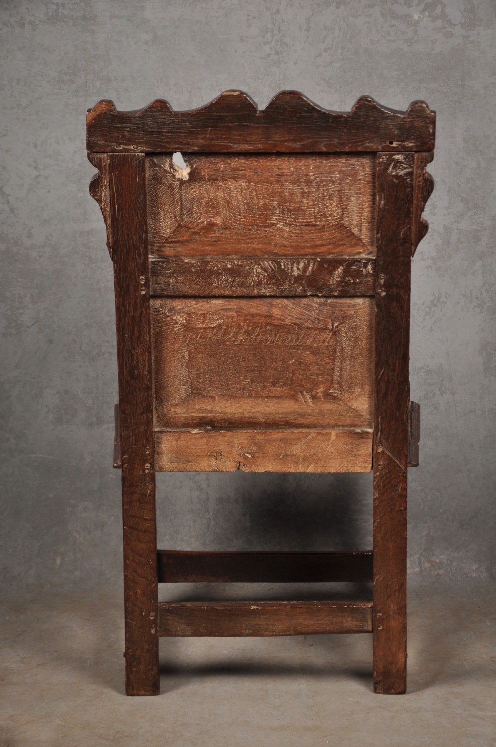 17th Century Oak Wainscot Chair View XV