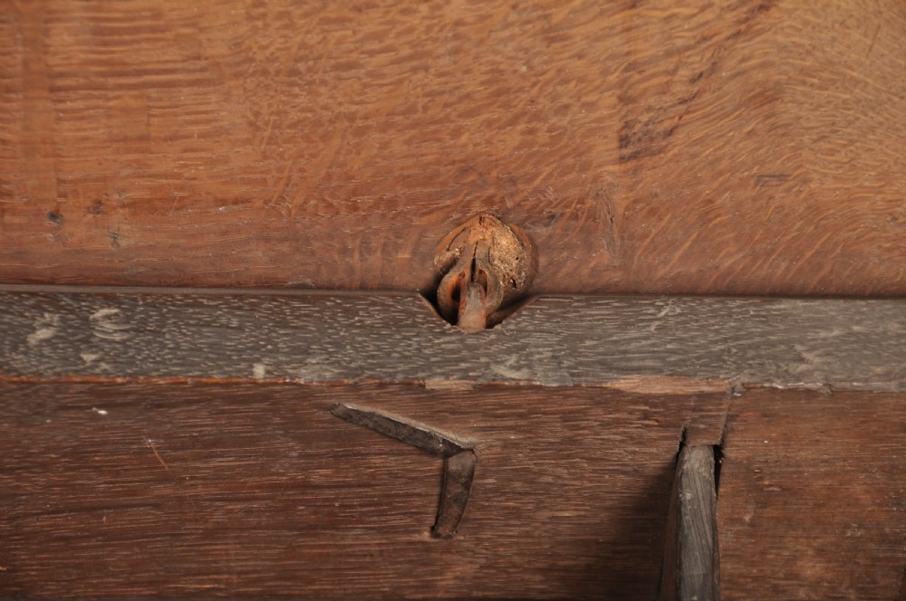 Small 17th Century Oak Coffer  View VII