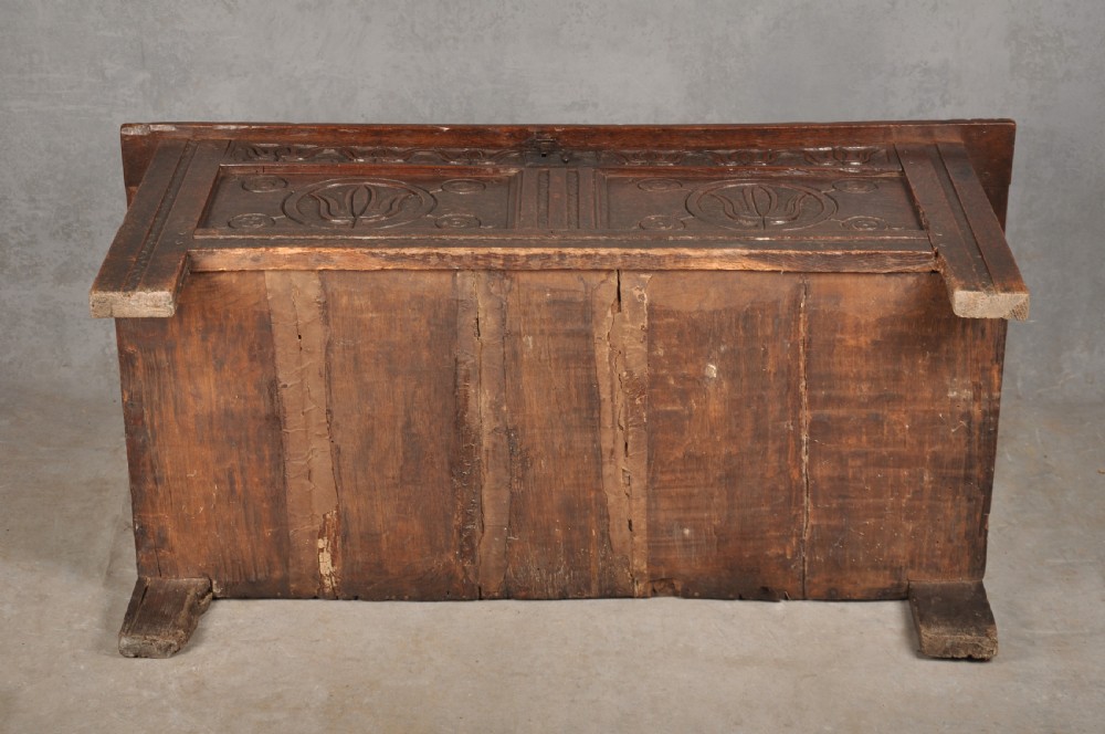 Small 17th Century Oak Coffer  View XI