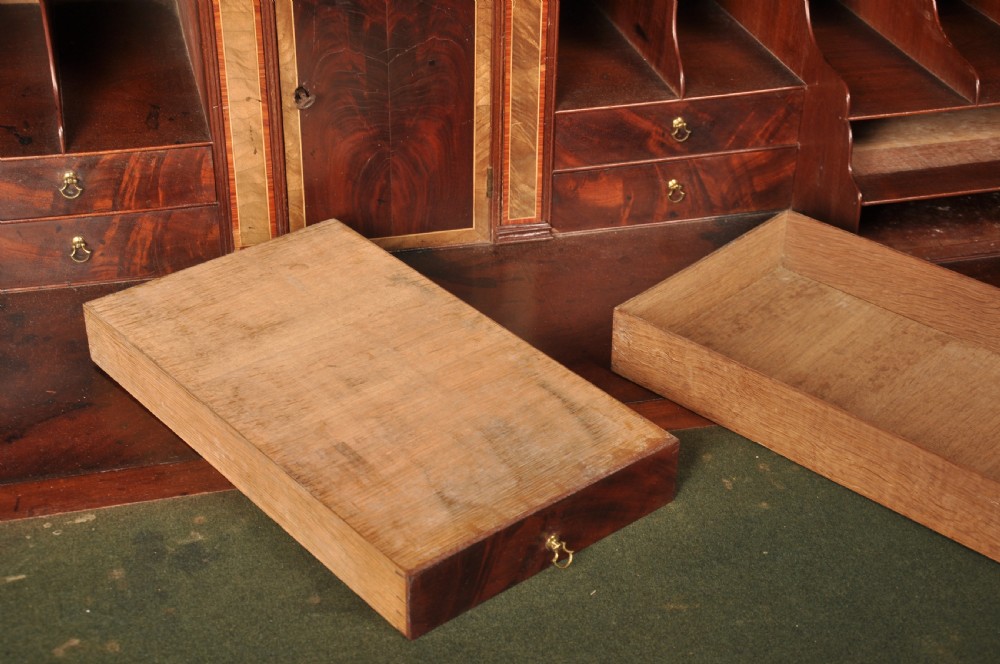 Fine 18th Century Mahogany Bureau Bookcase  View VIII