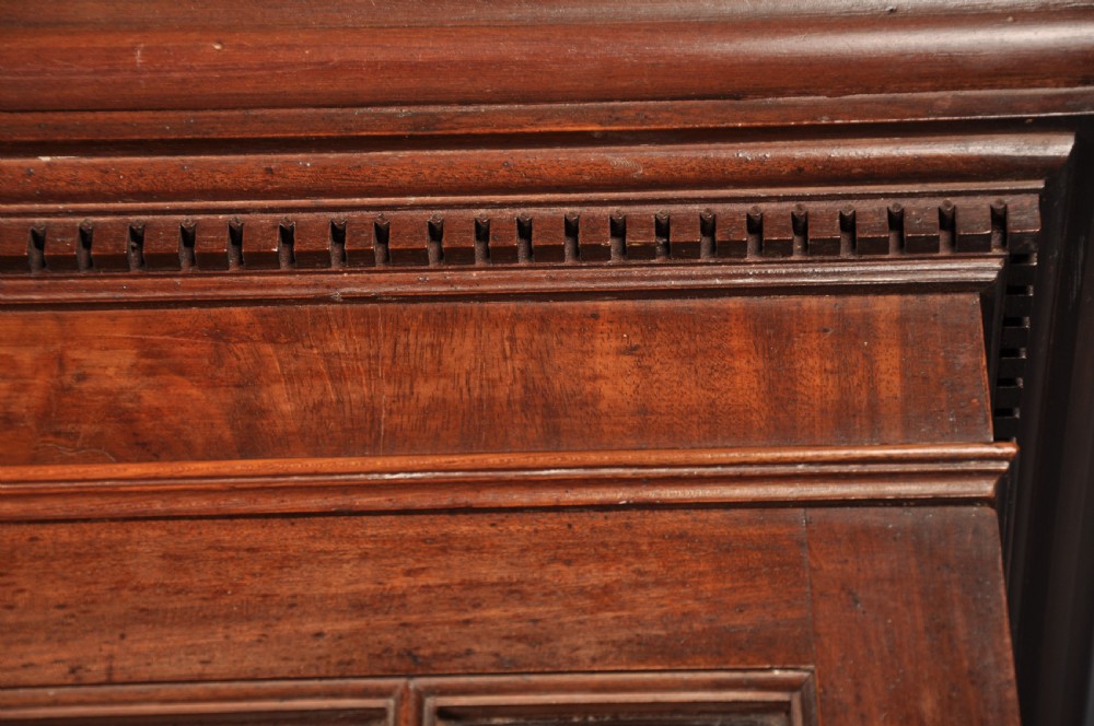 Fine 18th Century Mahogany Bureau Bookcase  View XII