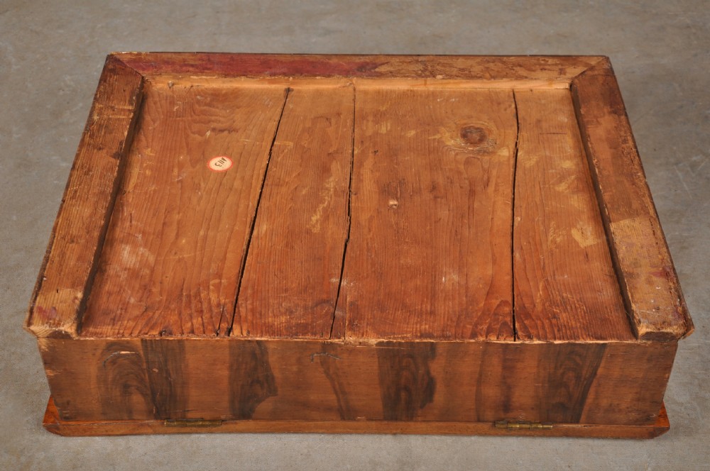 Fine 17th Century Olive Wood Lace Box View IX