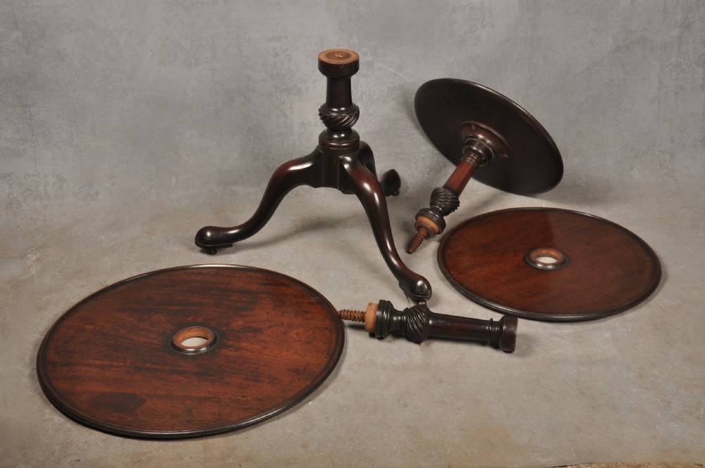 Fine 18th Century Mahogany Dumb Waiter  View VIII