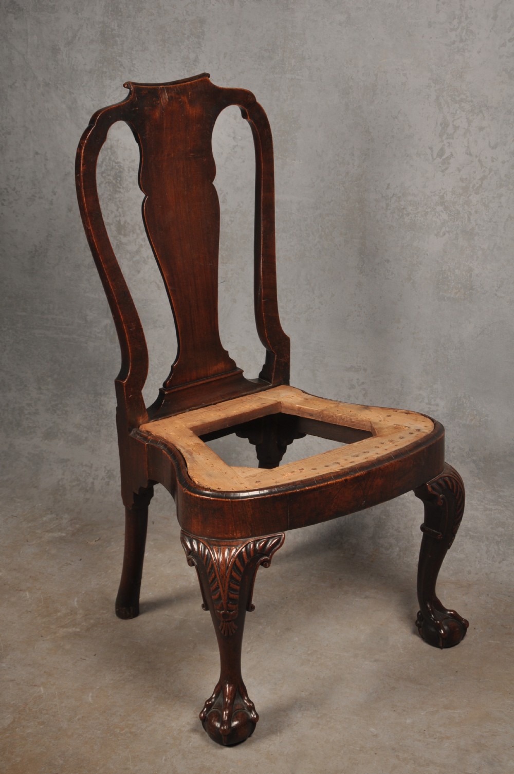 George II Walnut Side Chair View II