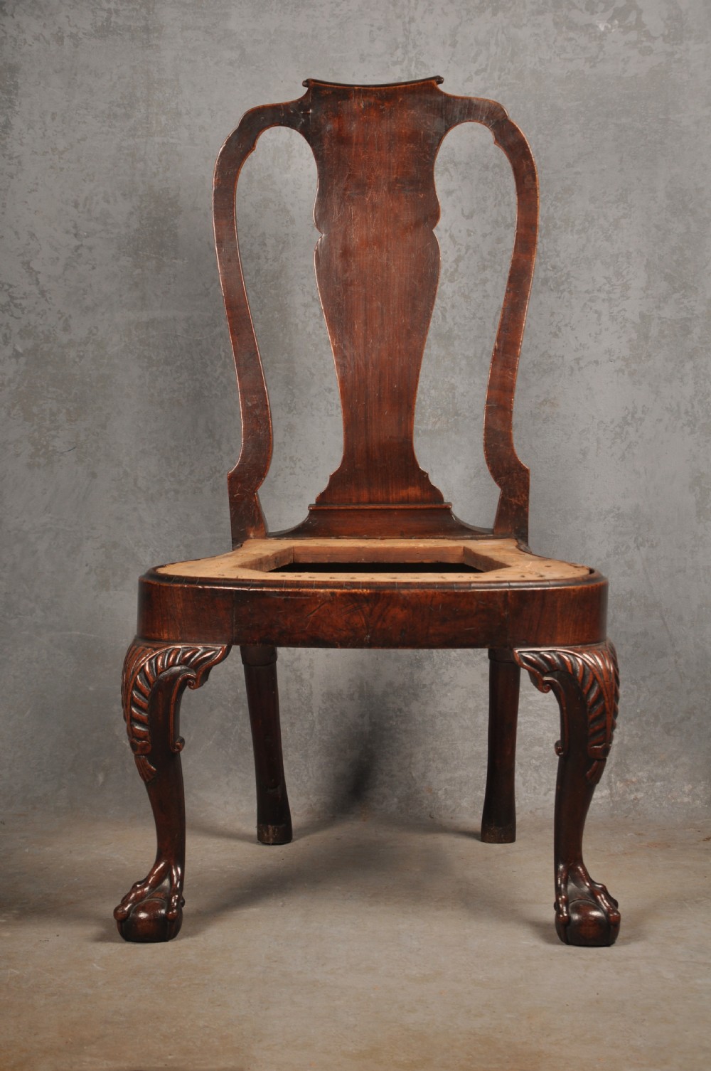 George II Walnut Side Chair View III