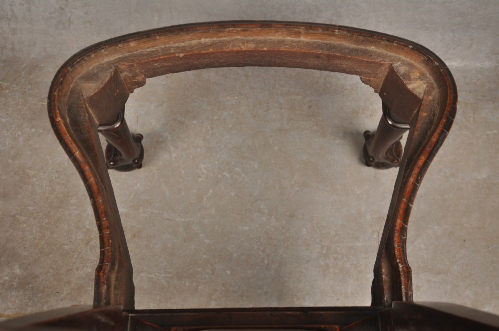 George II Walnut Side Chair View XII