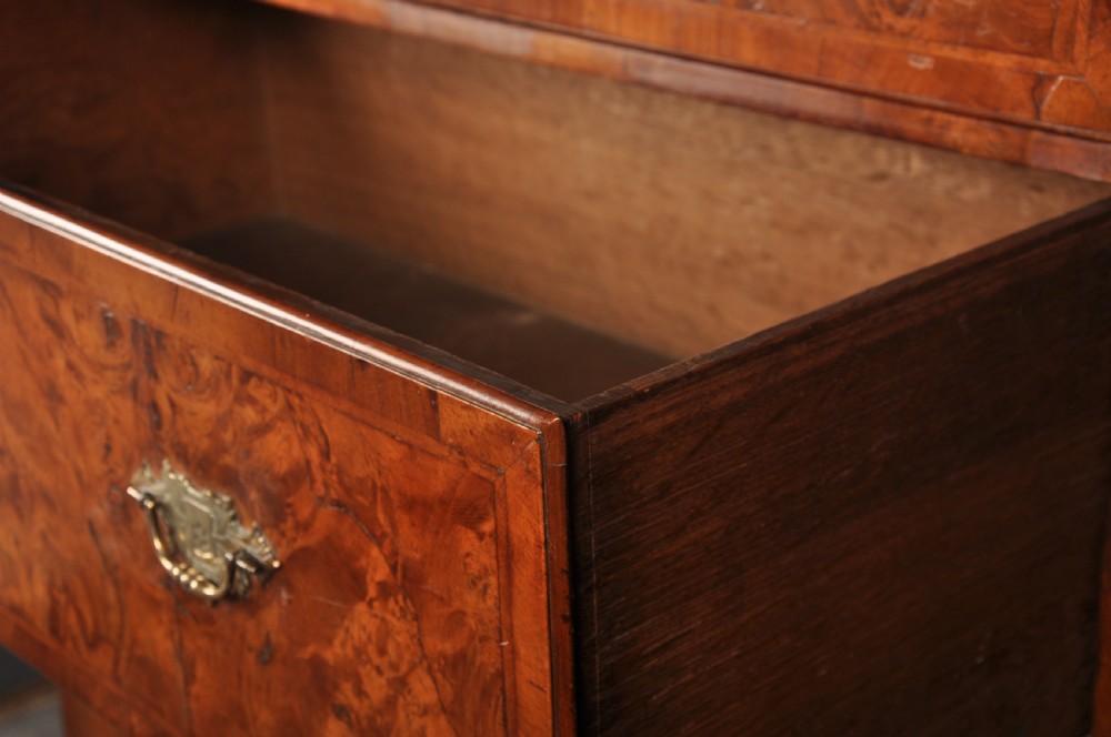 Early 18th Century Burr Walnut Tallboy View VII