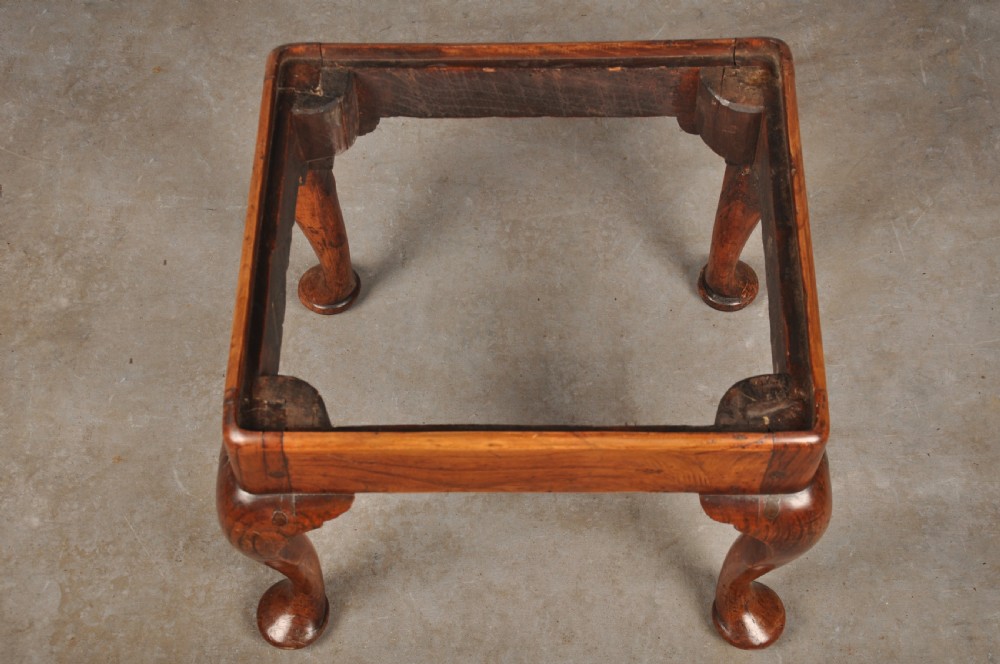 Rare 18th Century Elm Footstool View VII