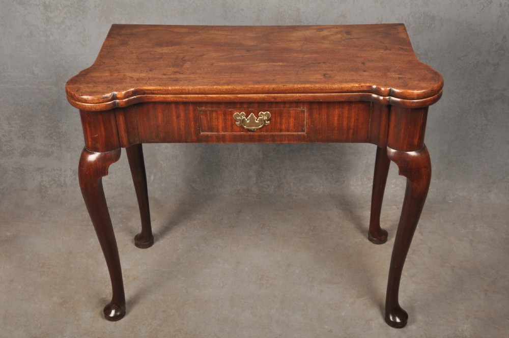 Small 18th Century Mahogany Tea Table View III