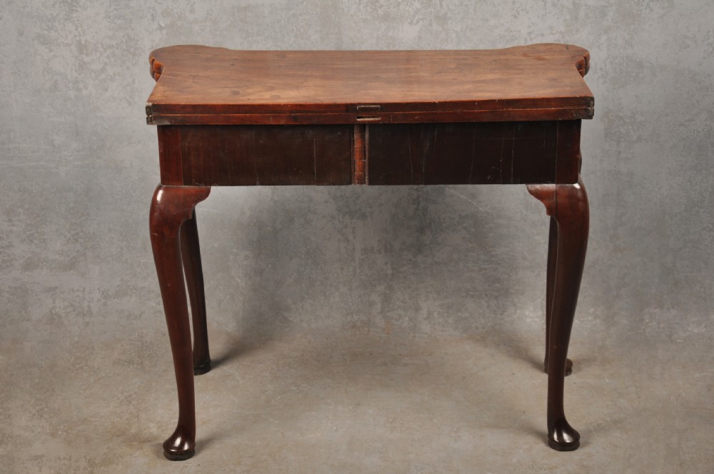 Small 18th Century Mahogany Tea Table View XII