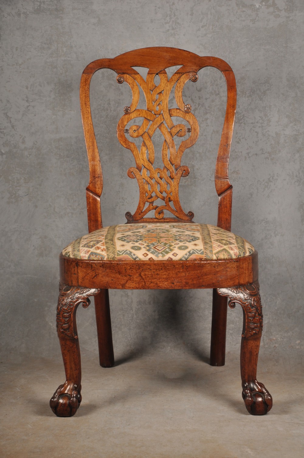 Rare George II Mahogany Side Chair View II