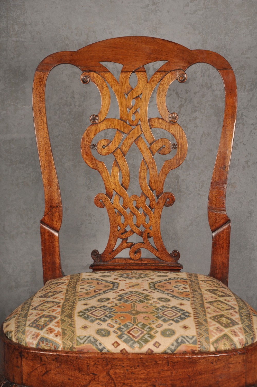 Rare George II Mahogany Side Chair View III