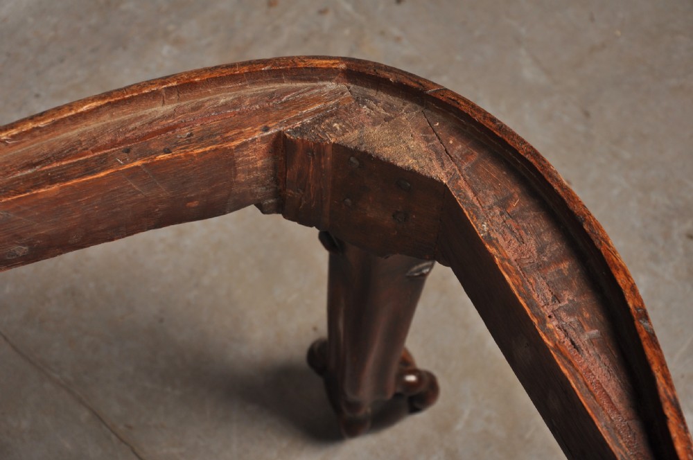 Rare George II Mahogany Side Chair View X