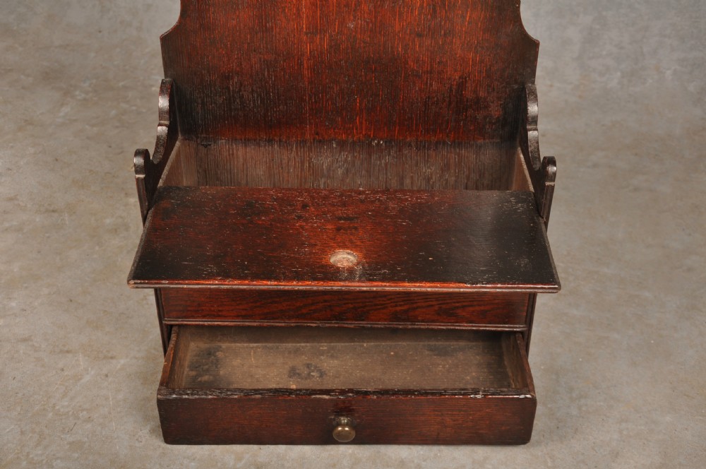 18th Century Oak Spoon Rack View VIII