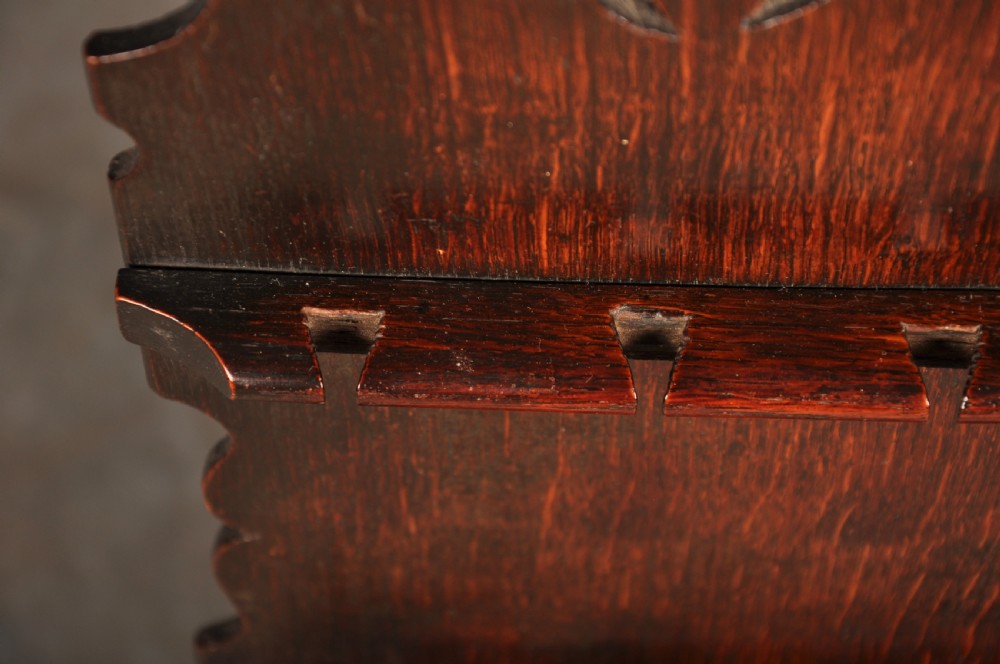 18th Century Oak Spoon Rack View X