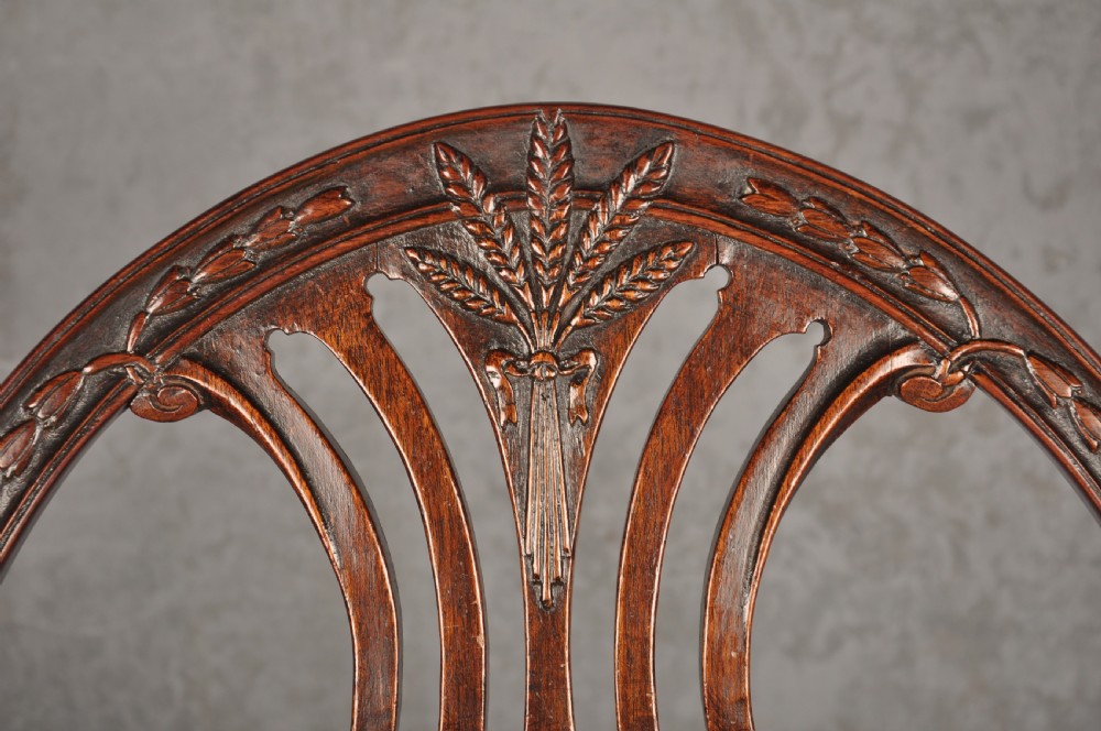 18th Century Mahogany Hepplewhite Chair View IV