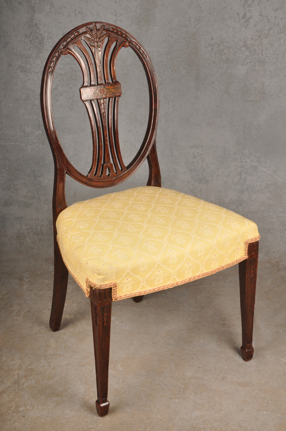 18th Century Mahogany Hepplewhite Chair View IX
