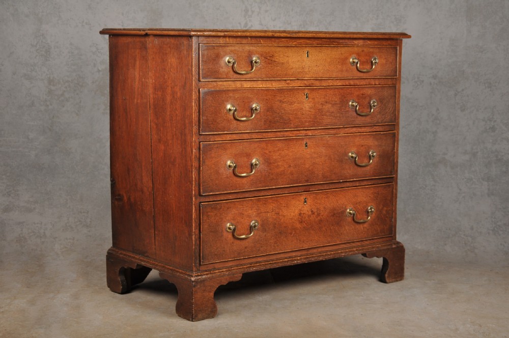 Small 18th Century Oak Chest Of Drawers View II