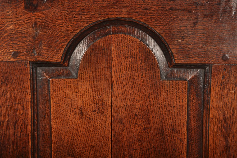 Rare Early 18th Century Oak Settle View VII