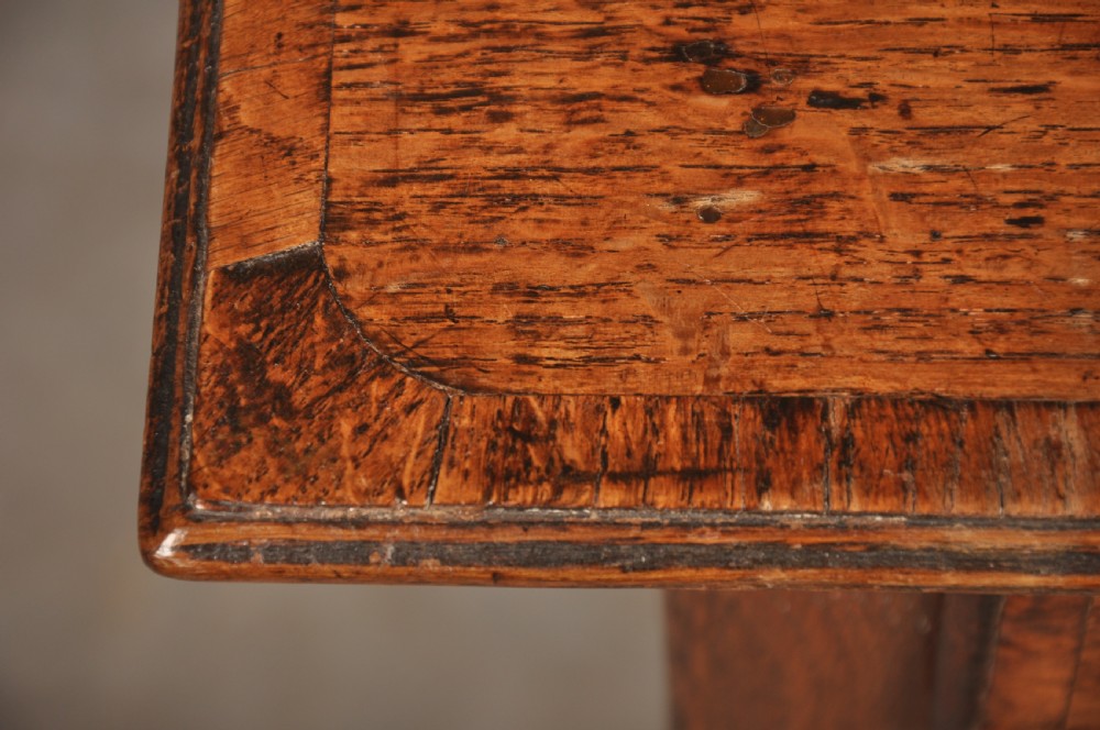 Early 18th Century Oak side table View V