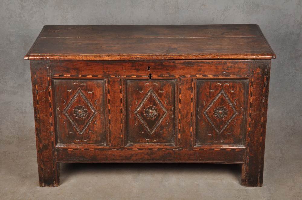 Small 17th Century Yorkshire Coffer