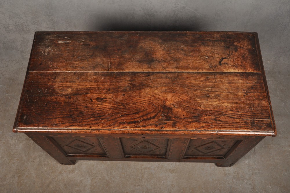 Small 17th Century Yorkshire Coffer View II