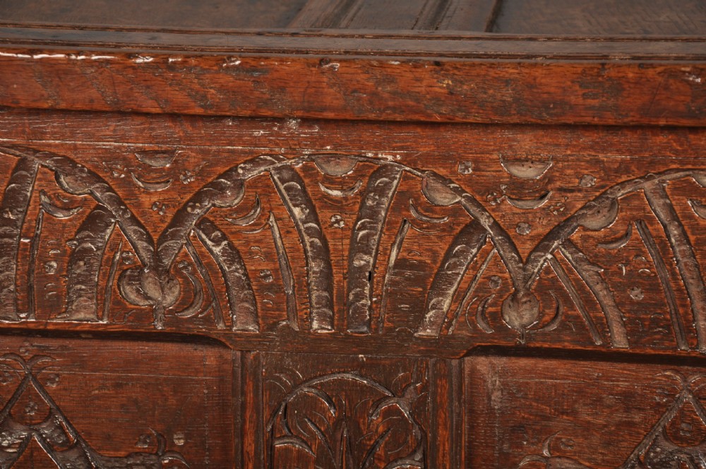 17th Century Oak Coffer View IV