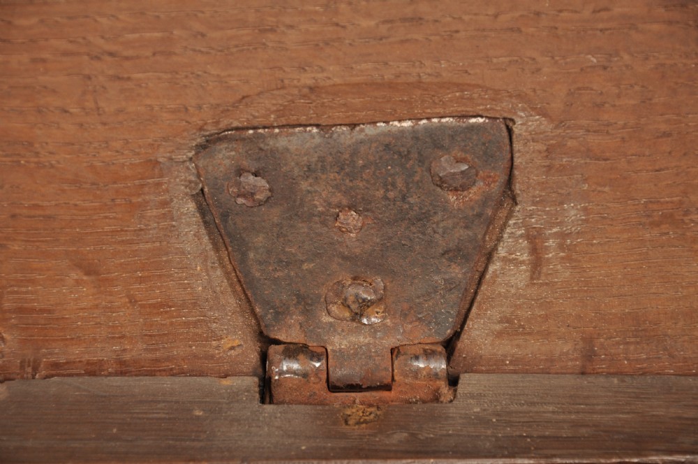17th Century Oak Coffer View XI