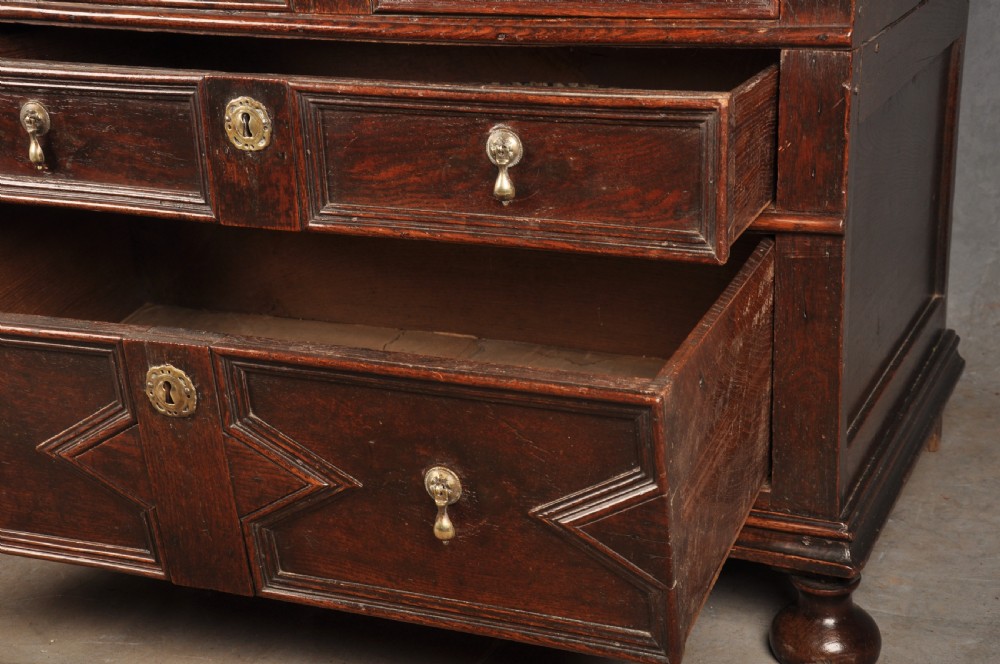 Charles II Oak Chest Of Drawers View VI