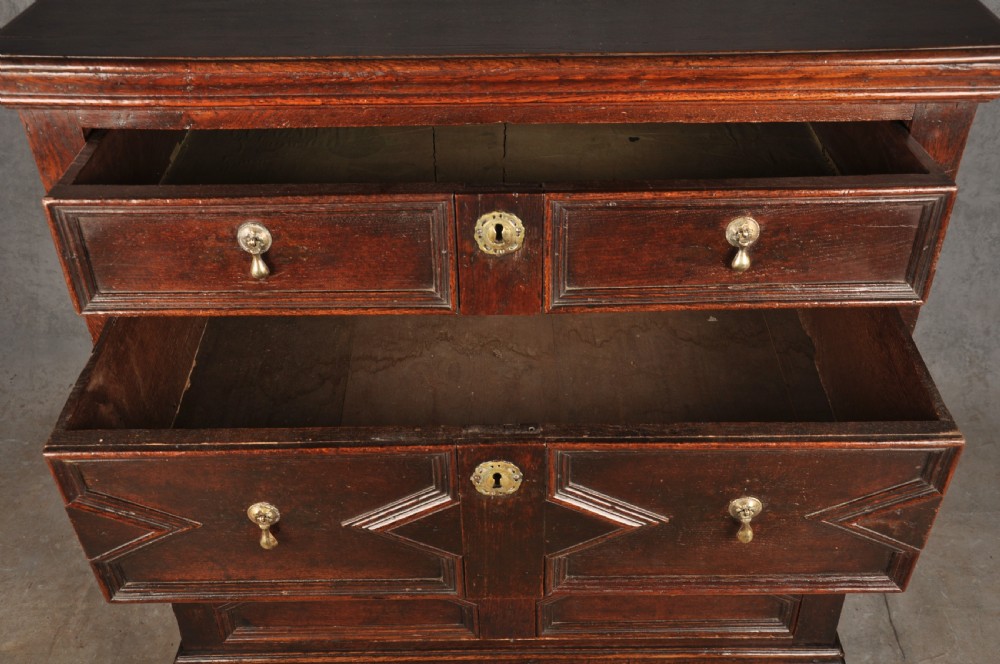 Charles II Oak Chest Of Drawers View VII