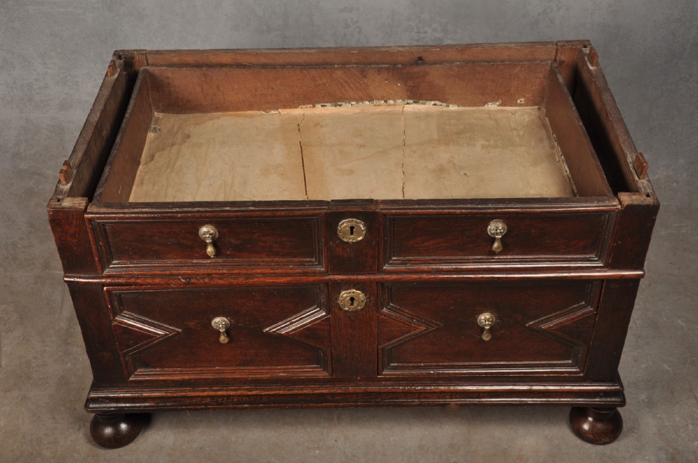 Charles II Oak Chest Of Drawers View IX