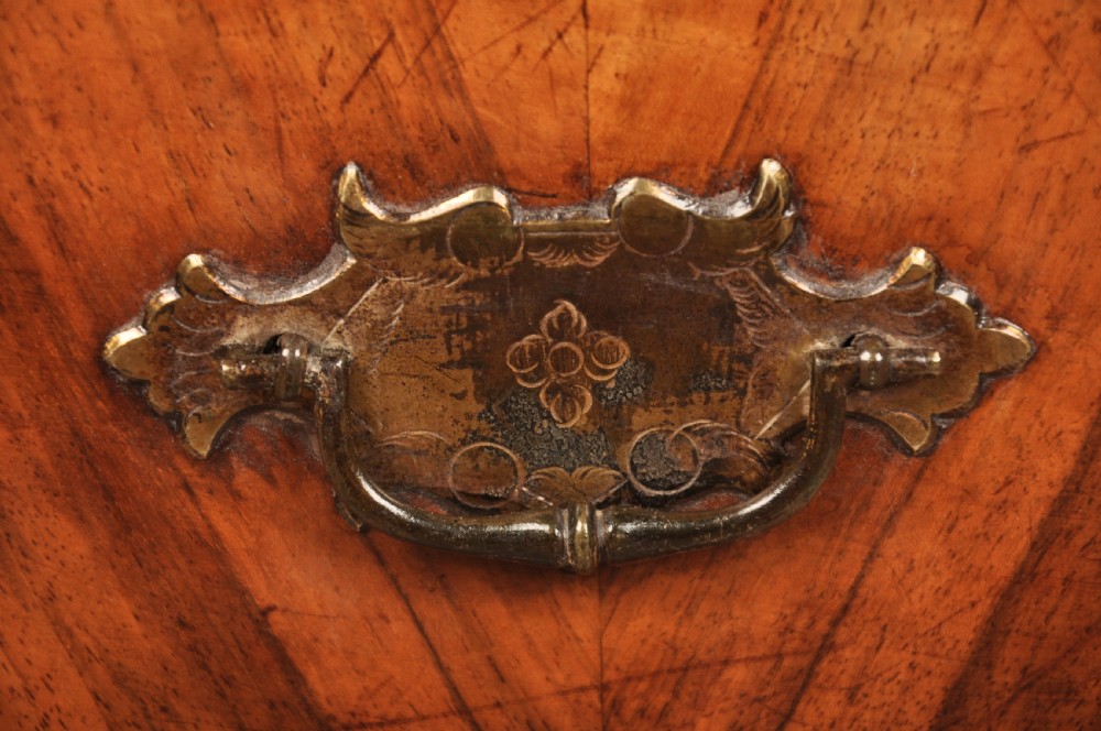 Small Early 18th Century Walnut Bureau View IV