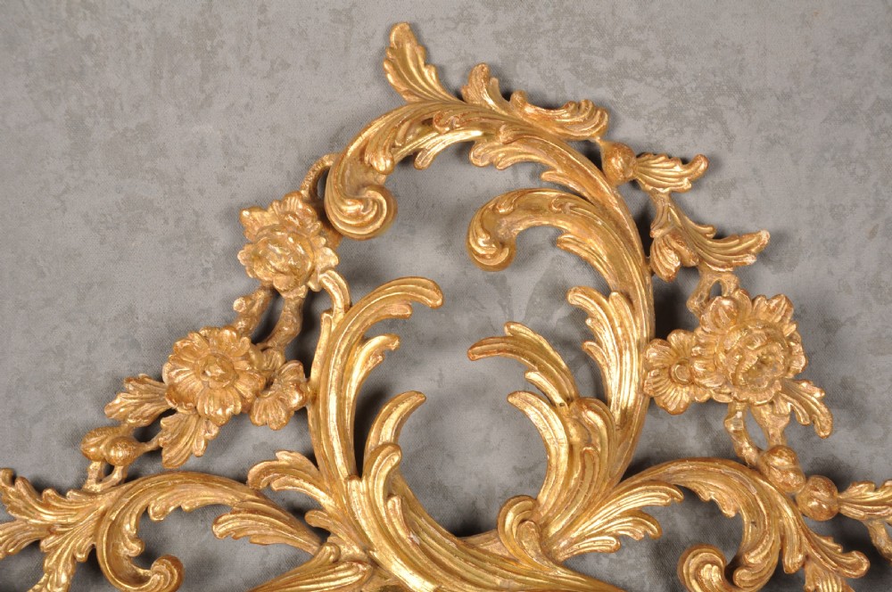 Early 19th Century Gilt-wood Rococo Mirror  View VII