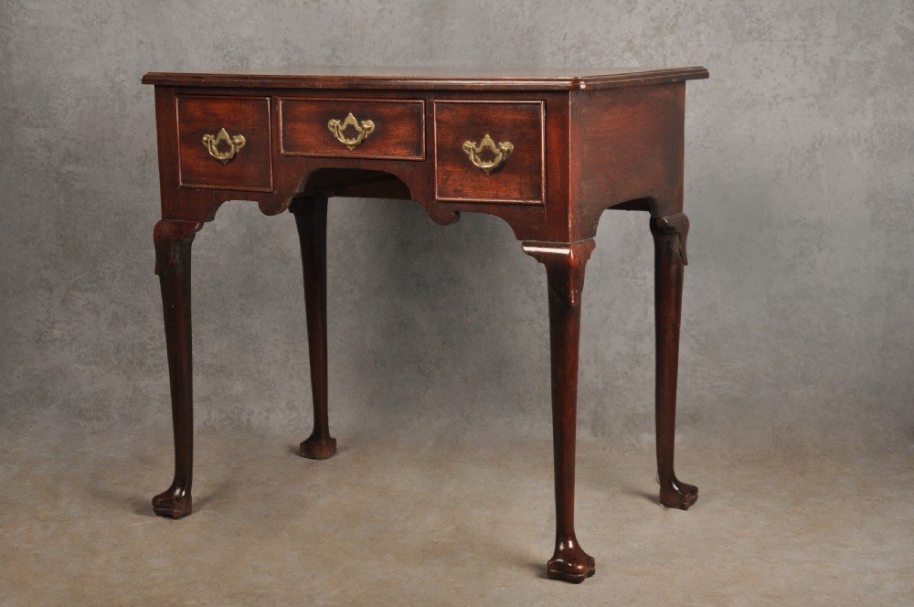 18th Century Irish Mahogany Lowboy
