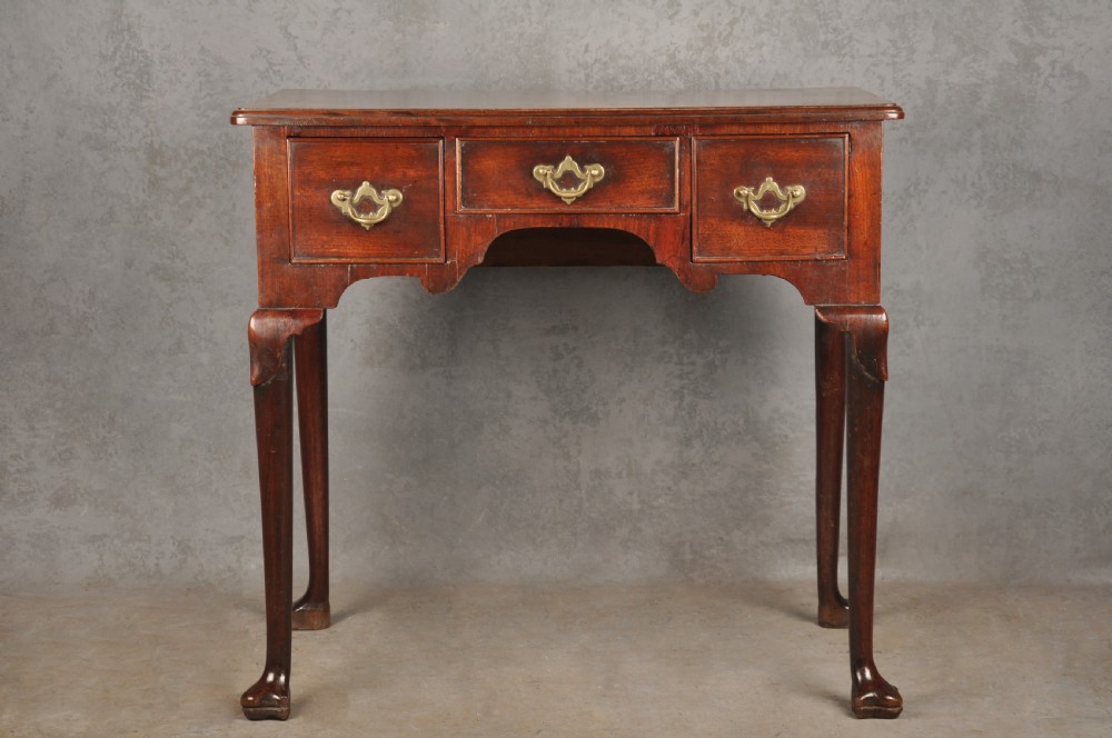 18th Century Irish Mahogany Lowboy View X