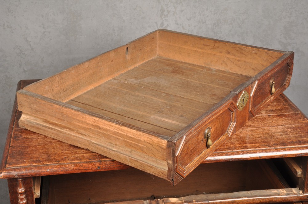 Small 17th Century Oak Chest Of Drawers View V
