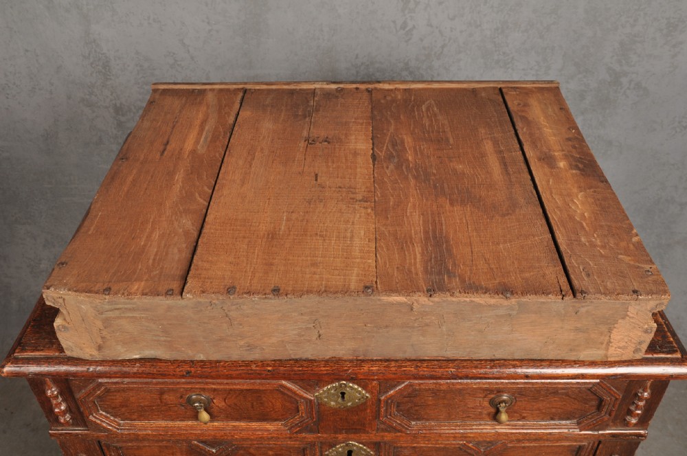 Small 17th Century Oak Chest Of Drawers View VII