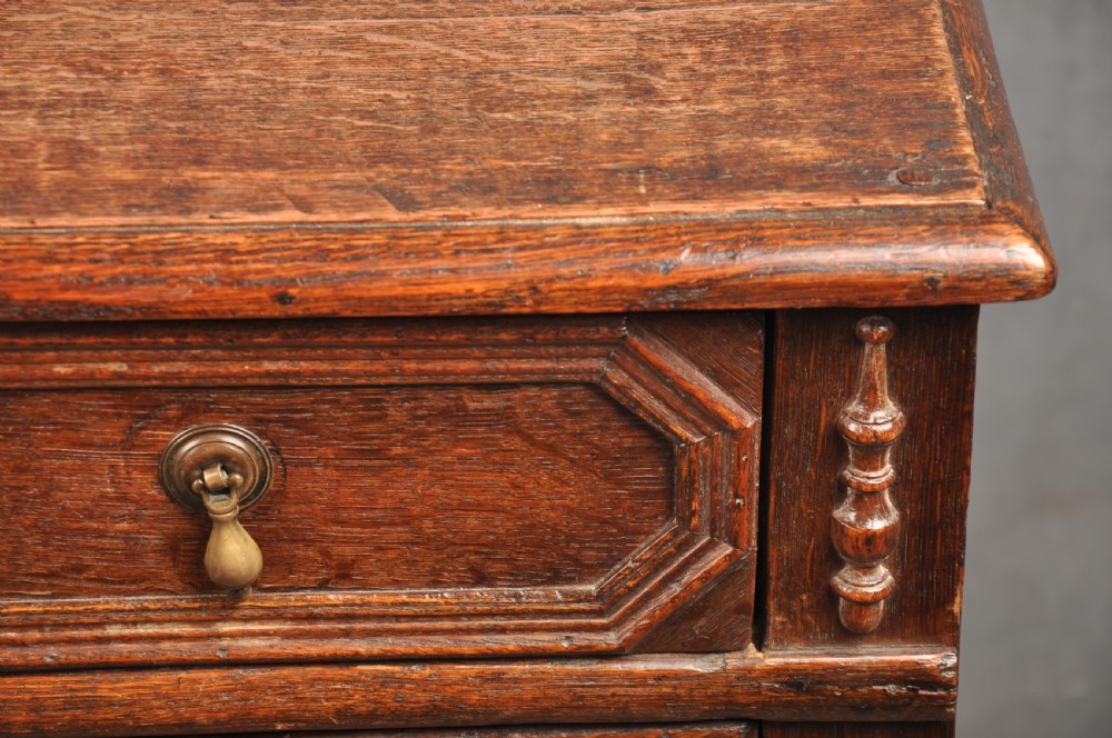 Small 17th Century Oak Chest Of Drawers View XI